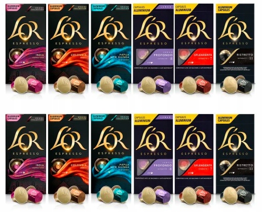 Kávové kapsule - Kapsuly L'OR COMP KIT. s Nespresso (r) * 120ks