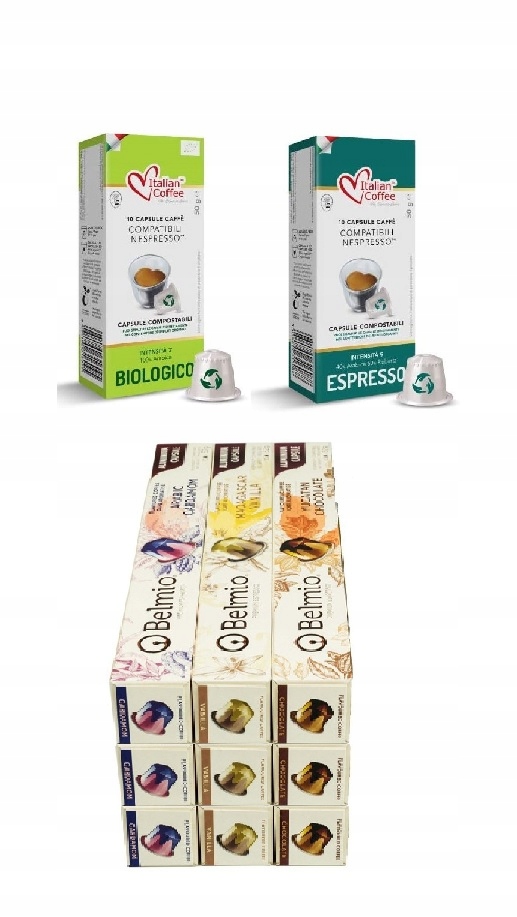 Kávové kapsule - Kapsuly pre Nespresso Mix Flavors 110 ks
