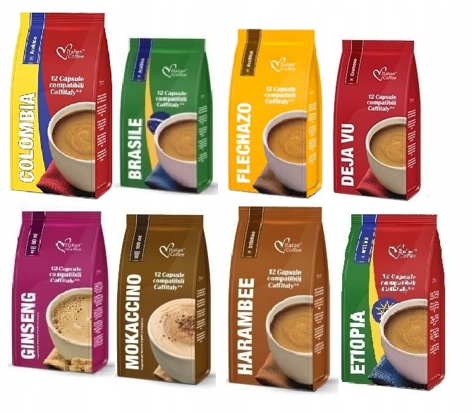 Kávové kapsule - Kapsuly kompatibilné s CAFFALY CAFISSIMO X96