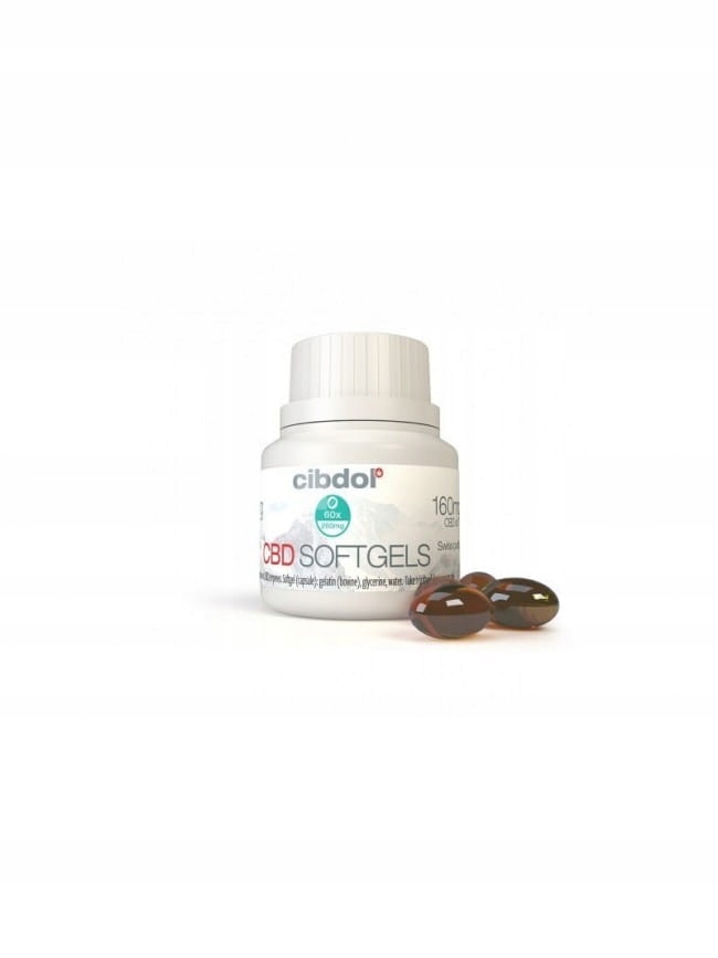 CBD - Konope kapsule 4% CBD Cibdol