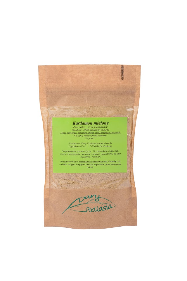 Mletý kardamón - Korenie -500g- Dary Podlasia