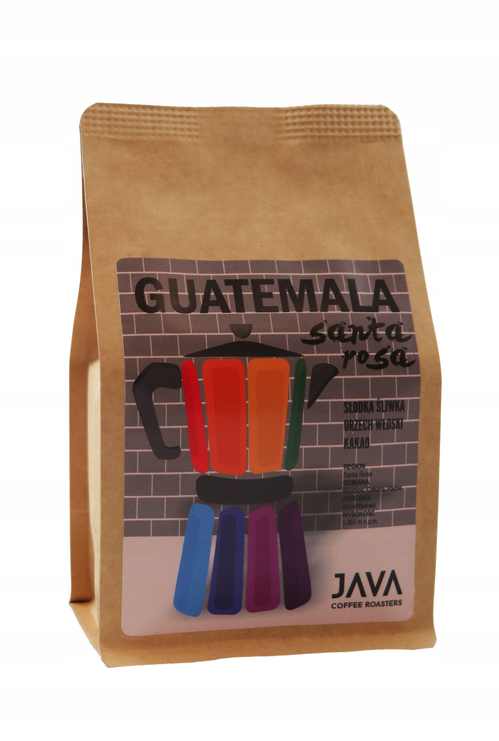 Zrnková káva - 100% Arabica Coffee GUATEMALA SANTA ROSA COFFEE Java