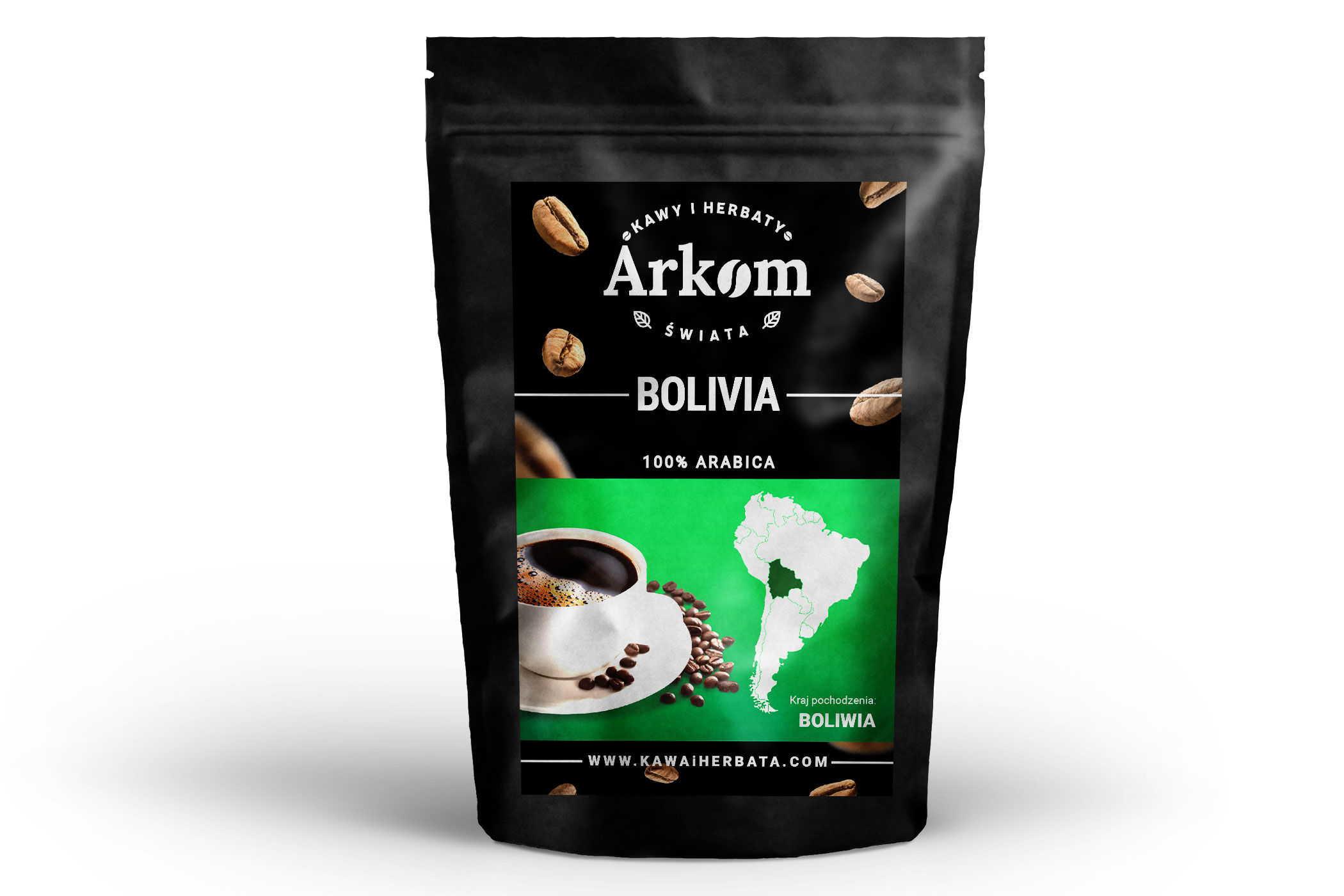 Zrnková káva - Káva Arabica Bolívia 1kg