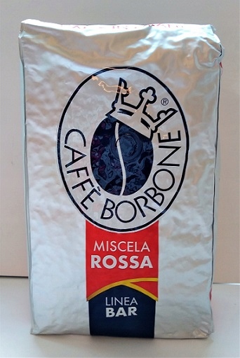 Zrnková káva - Borbone Barbone Bar Red 1kg Robustná ovocia