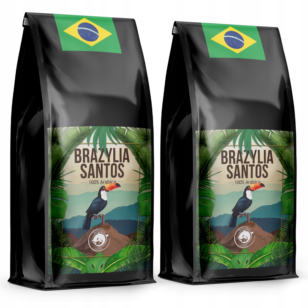 Zrnková káva - BRAZILSKÁ KÁVA 2kg ČERSTVO pražená 100% ARABIKA
