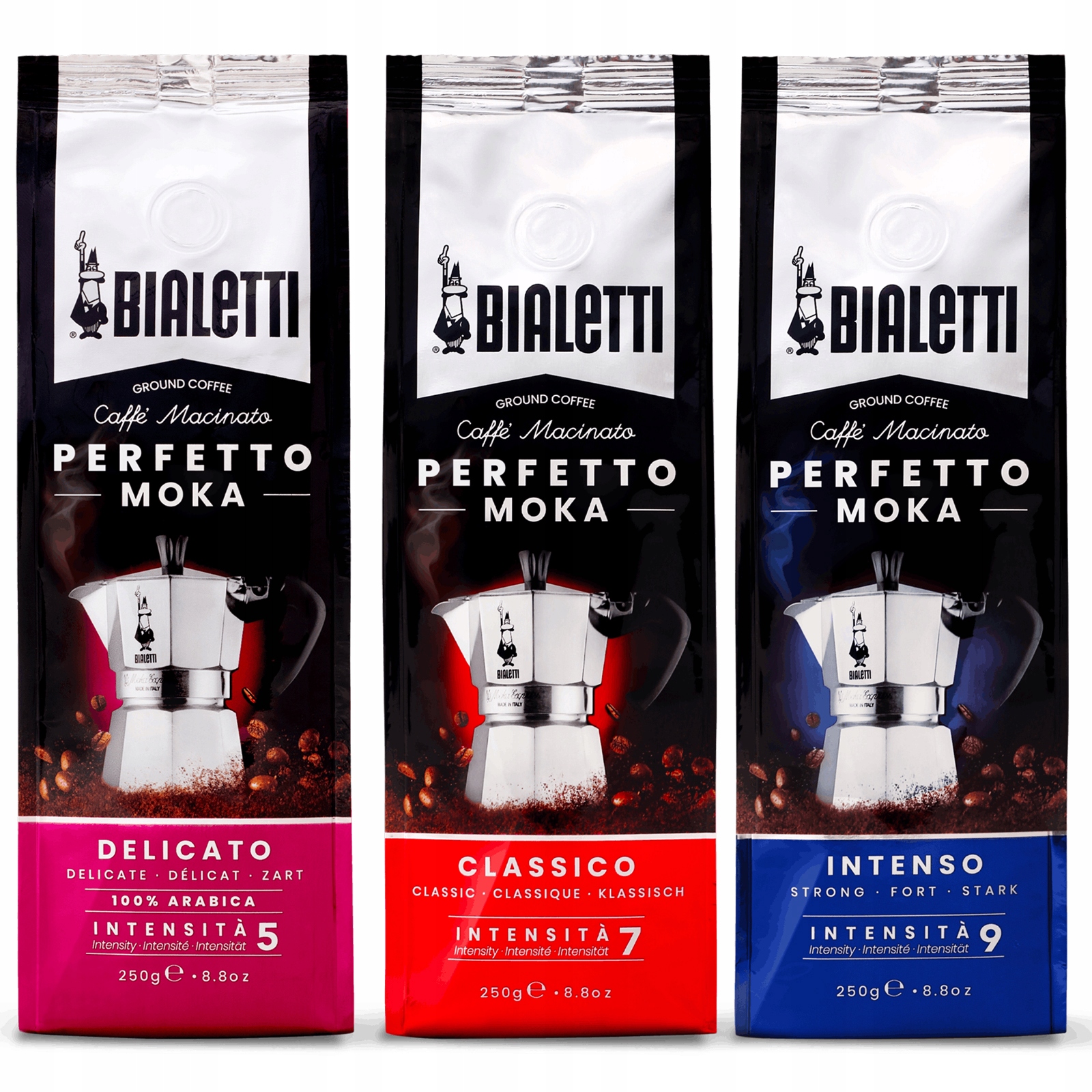 Káva mletá - BALETTI DELMACE CLASSICO INNENSO 3 x 250 g