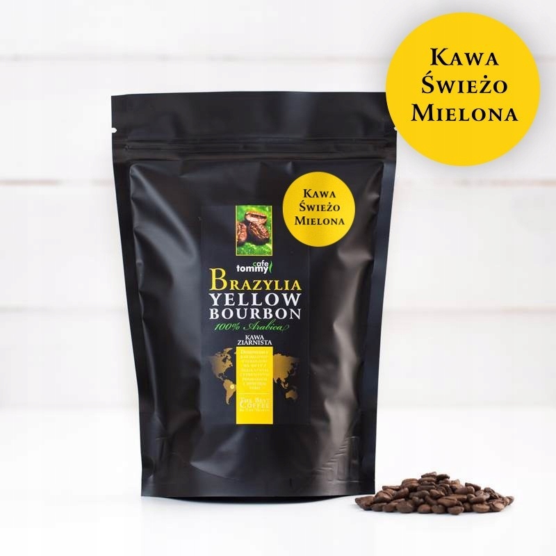 Káva mletá - Káva Brazília Žltá Bourbon 250g mletá!