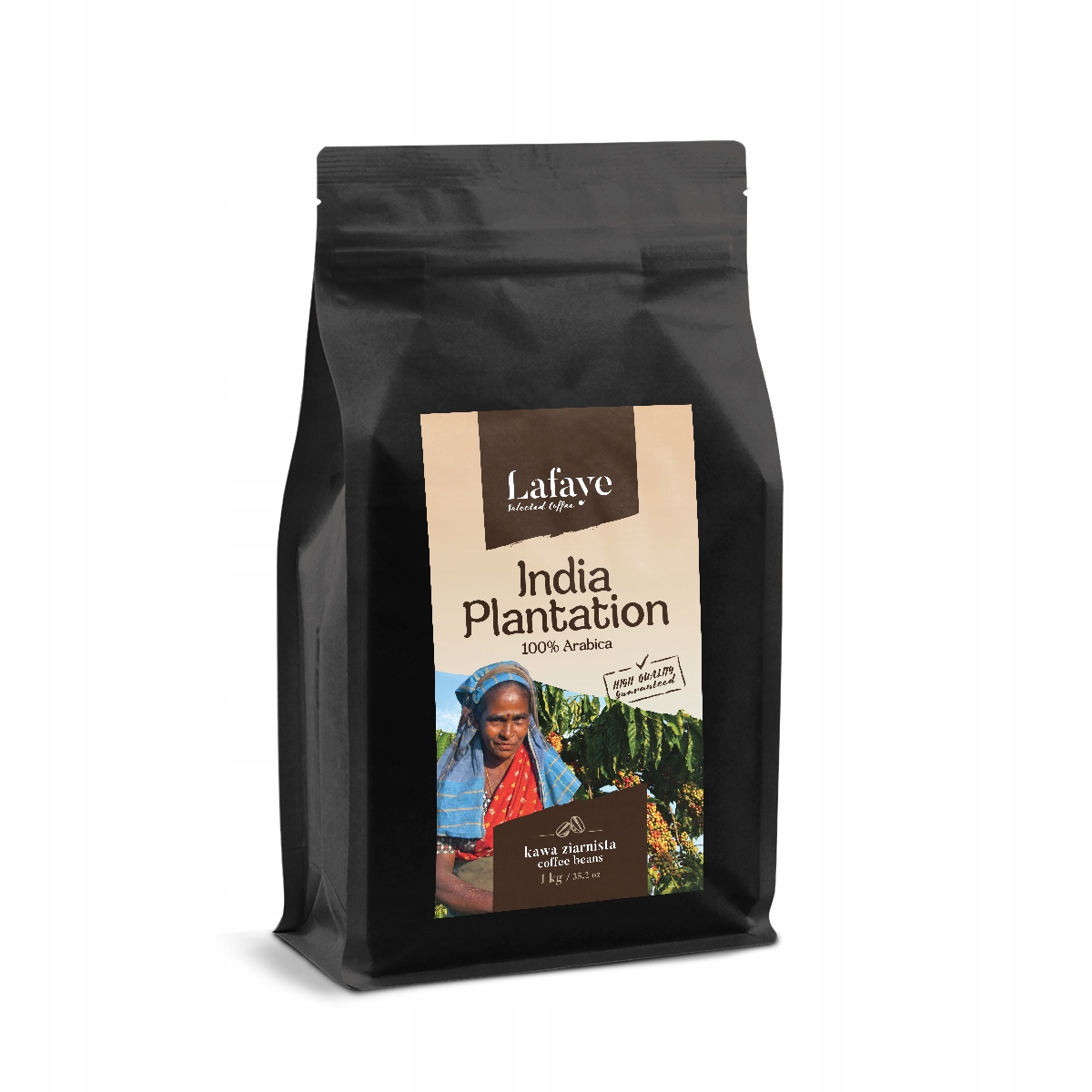 Zrnková káva - Káva India 1kg Čerstvo pečené 100% arabské semeno