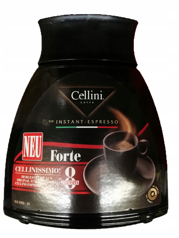 Instantná káva - Instant Cellini Espresso Forte z Nemecka