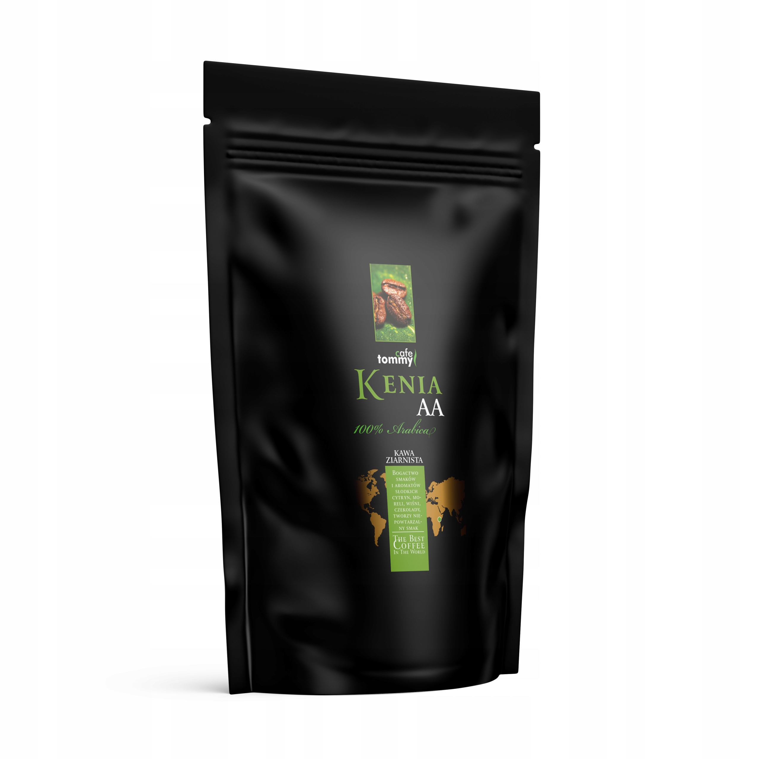 Zrnková káva - Keňa AA TOP káva 250g