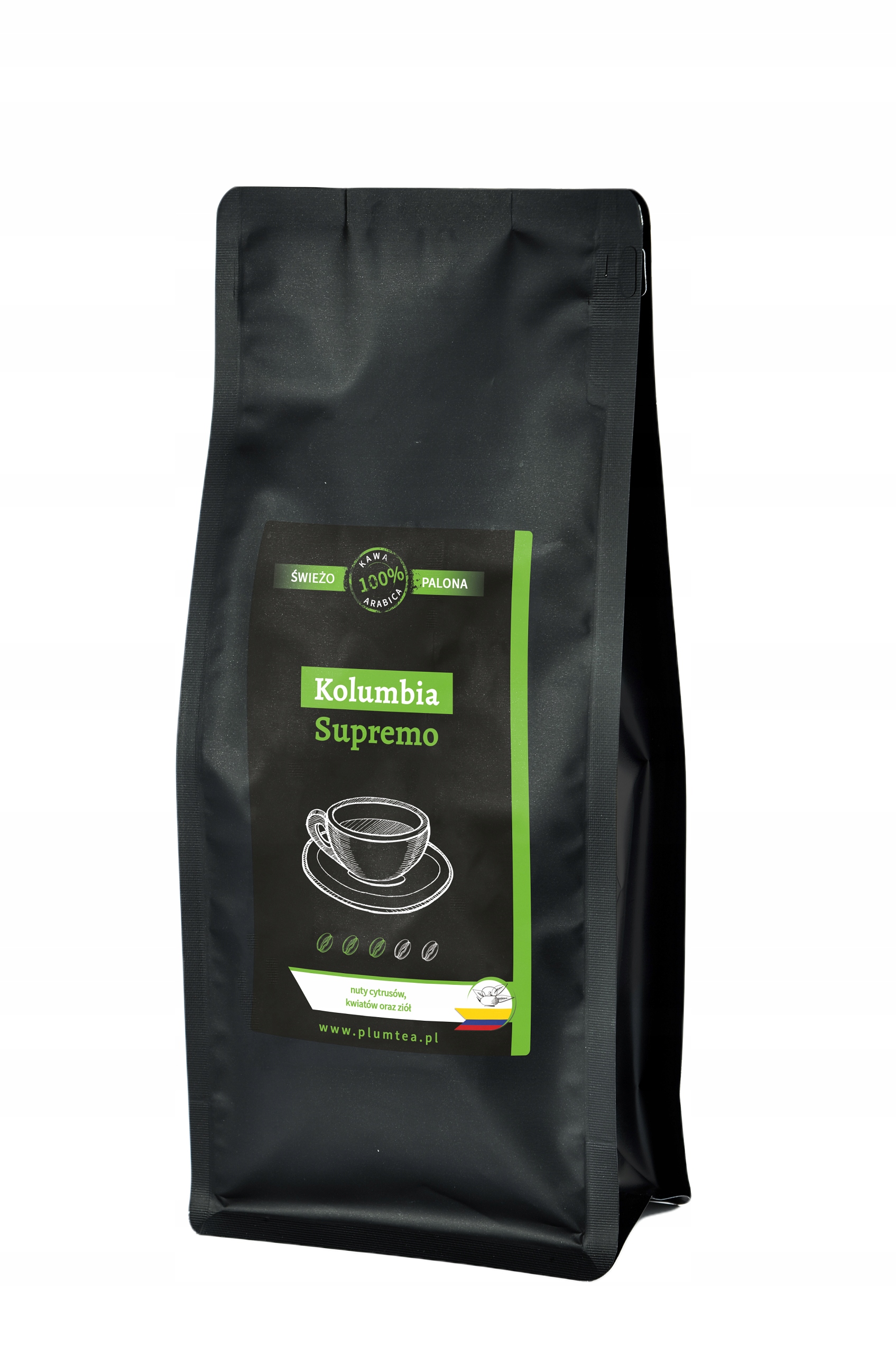 Zrnková káva - Káva Kolumbia Supremo čerstvo pečená 1KG