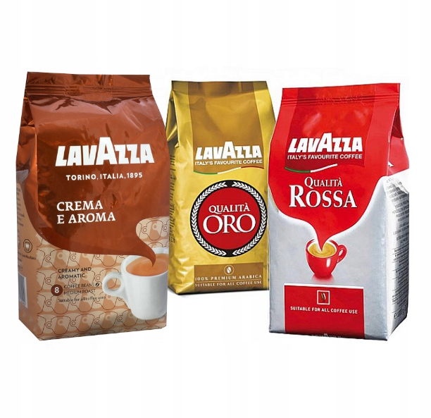 Zrnková káva - Coffee Lavazza Qualita Oro Rossa Crema E Aroma 3kg