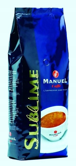 Zrnková káva - MANUEL SUBLIME káva 90% Arabica Exclusive 1kg