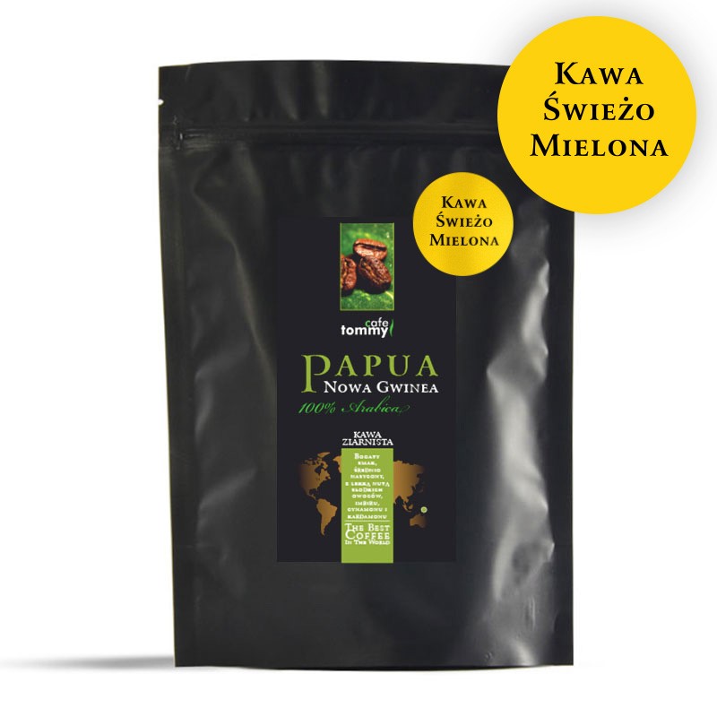 Káva mletá - Káva Papua Nová Guinea Sigiri AA 250g, mletá