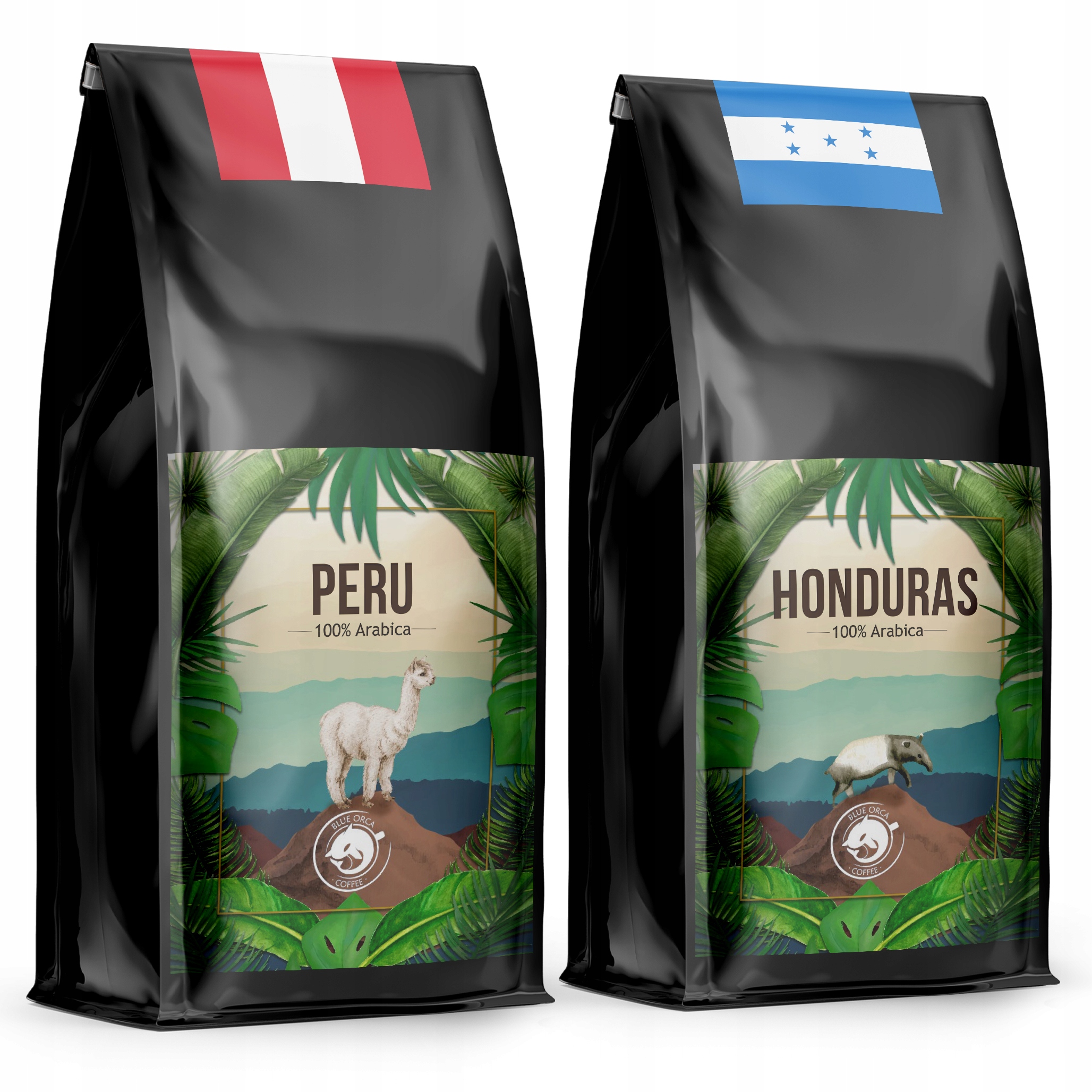 Zrnková káva - Peru Coffee + Honduras 2kg Čerstvo pečené Arabic100%
