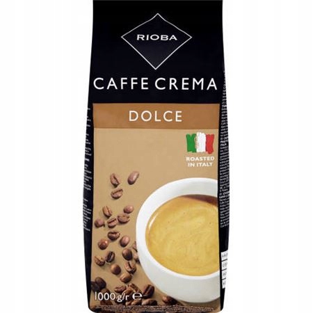 Zrnková káva - Káva Rioba Caffé Crema Dolce Talianske obilie 1 kg