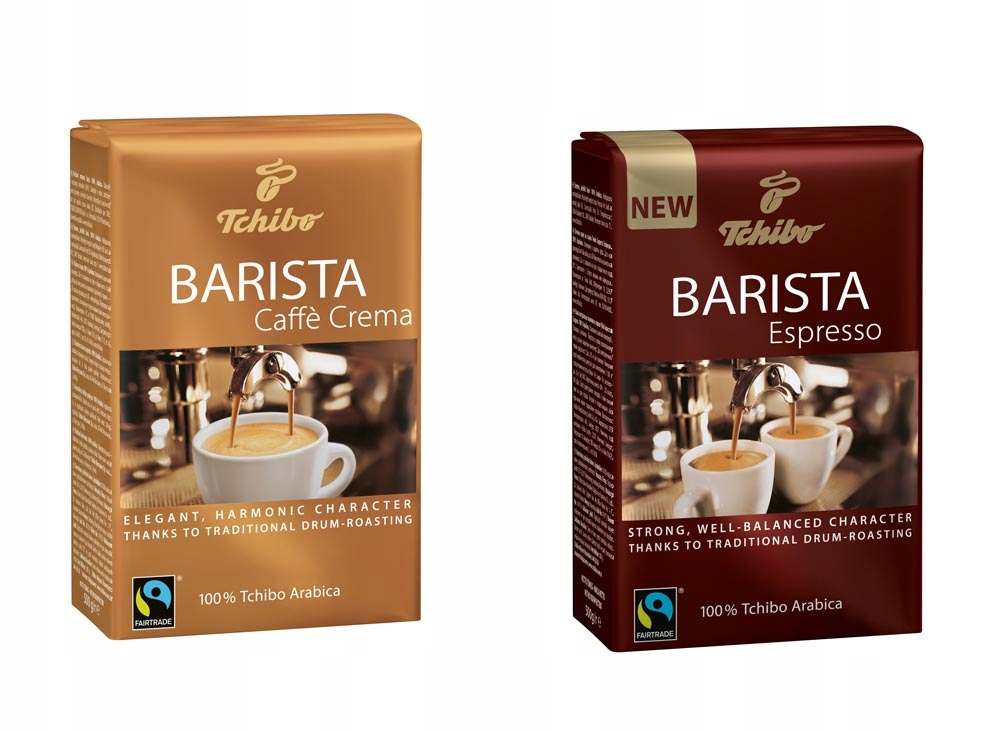 Zrnková káva - Káva Tchibo Barista Caffe Crema + espresso 500g