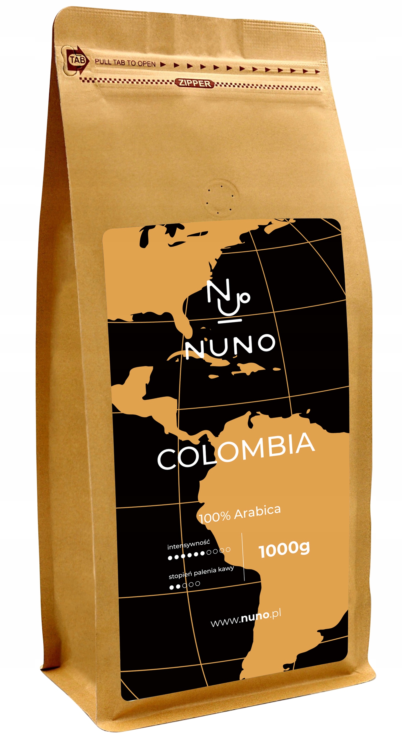 Zrnková káva - KÁVOVÉ ZRNKY 1 kg ČERSTVÁ Arabica 72 hodín OD SPALENIA