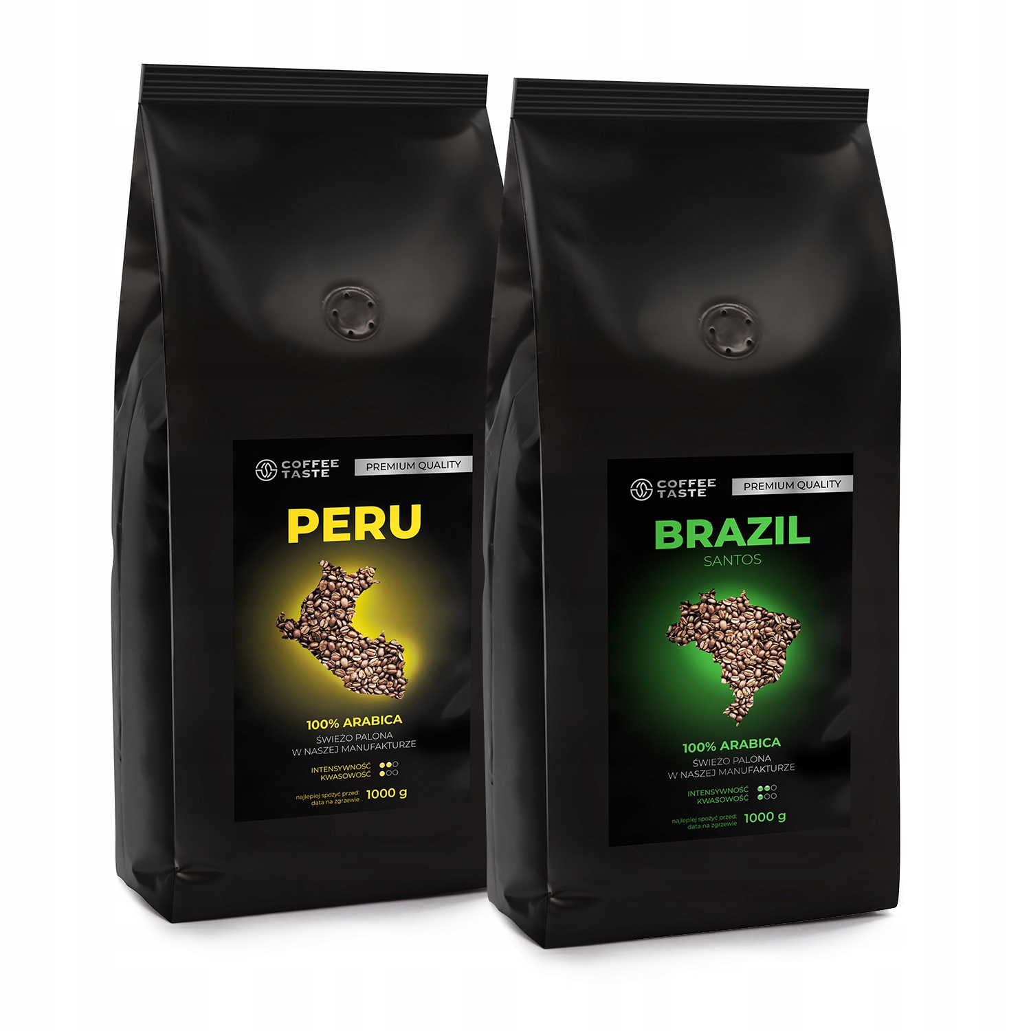 Zrnková káva - Grainy Coffee 2 KGSTWO Pečené arabské 100%