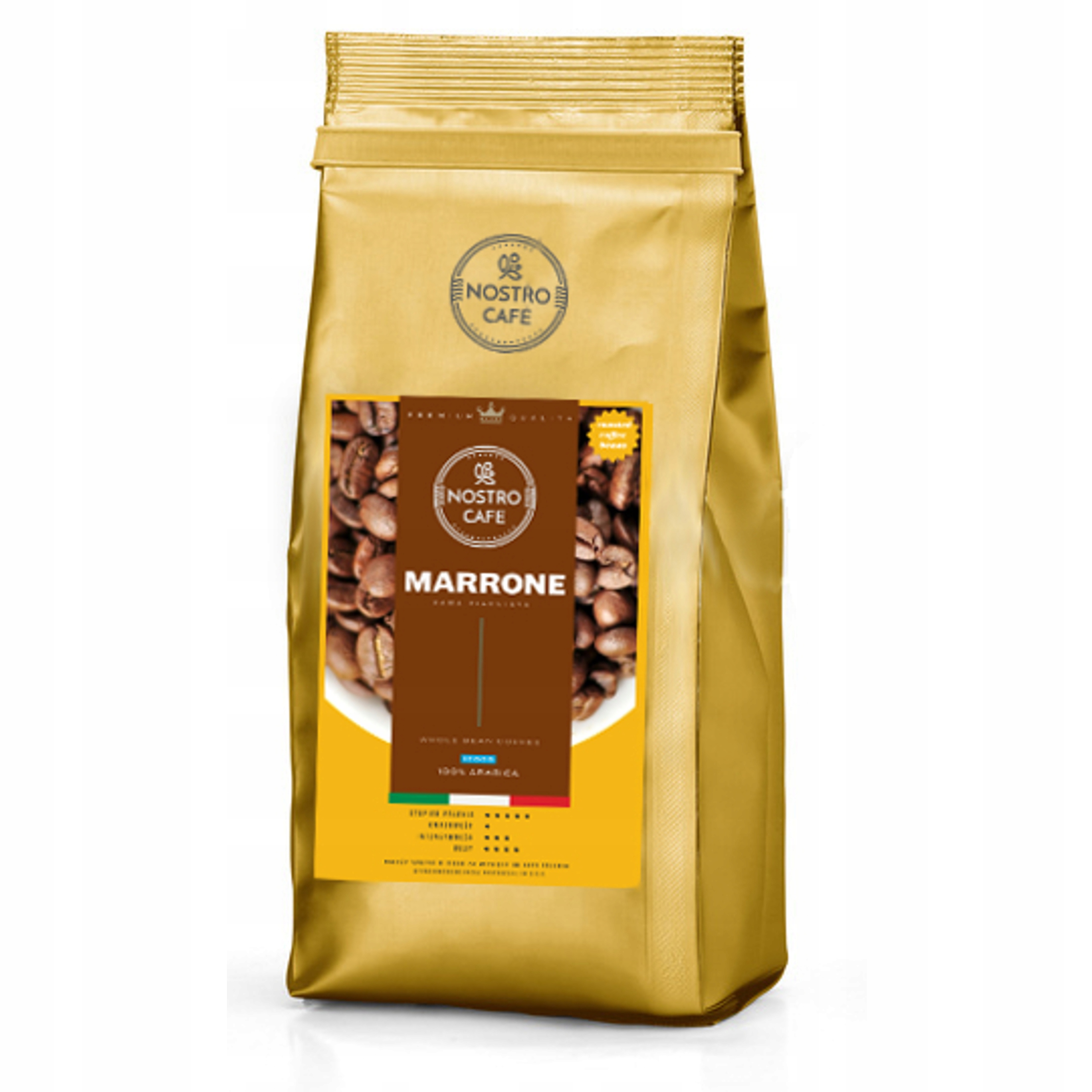Zrnková káva - Granner Coffee Marrone 1kg Arabica 100%