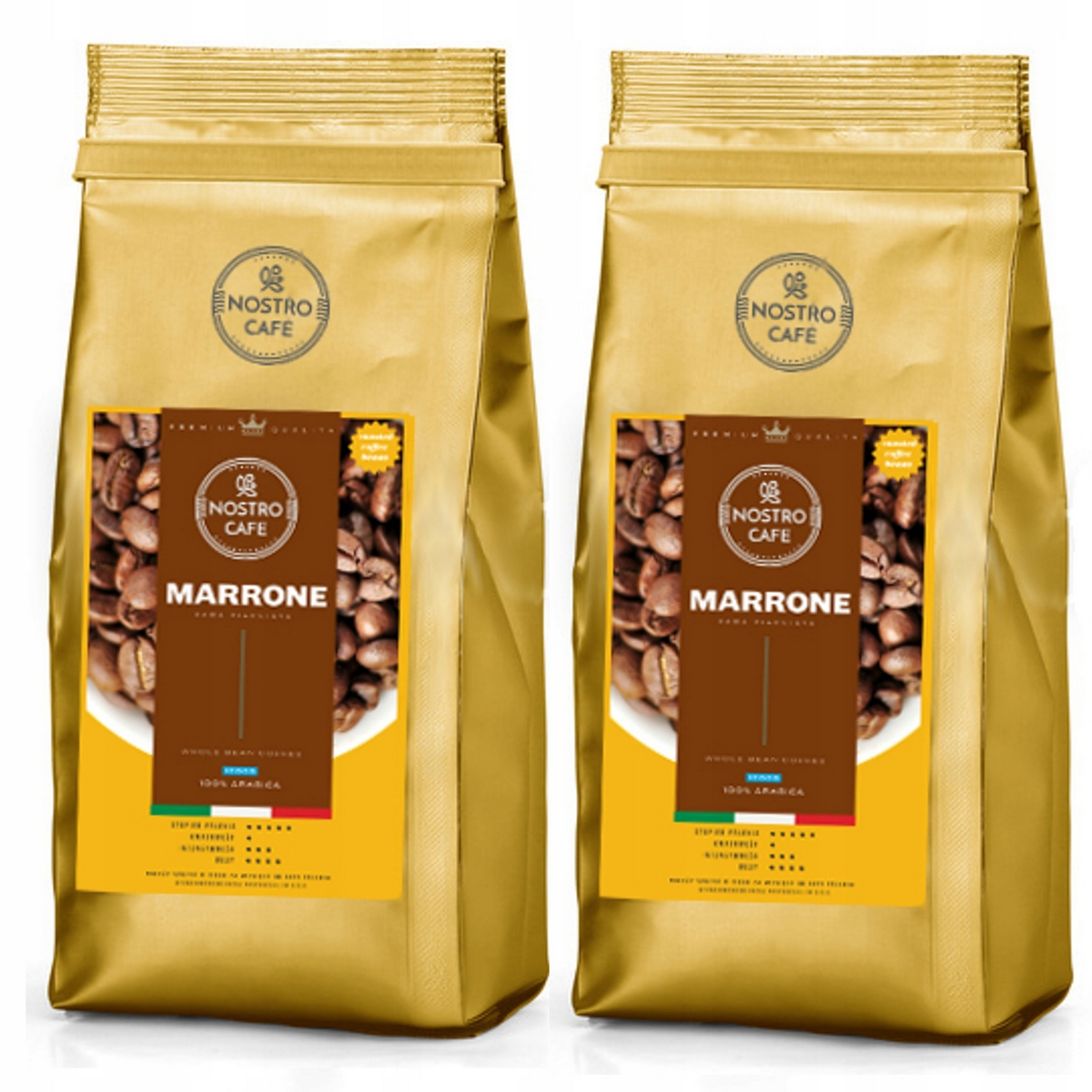 Zrnková káva - Granner Coffee Marrone 2kg Arabica 100%