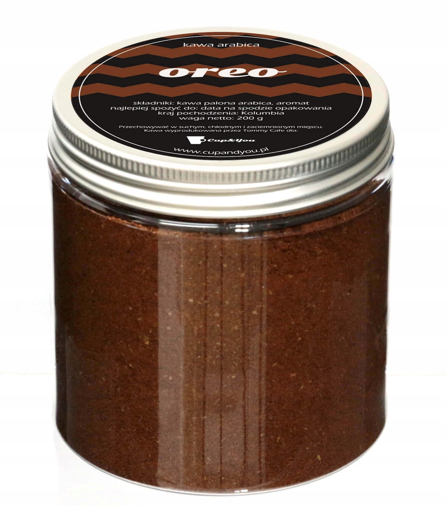 Káva mletá - Aromatizovaná káva, mleté Oreo, ARABICA