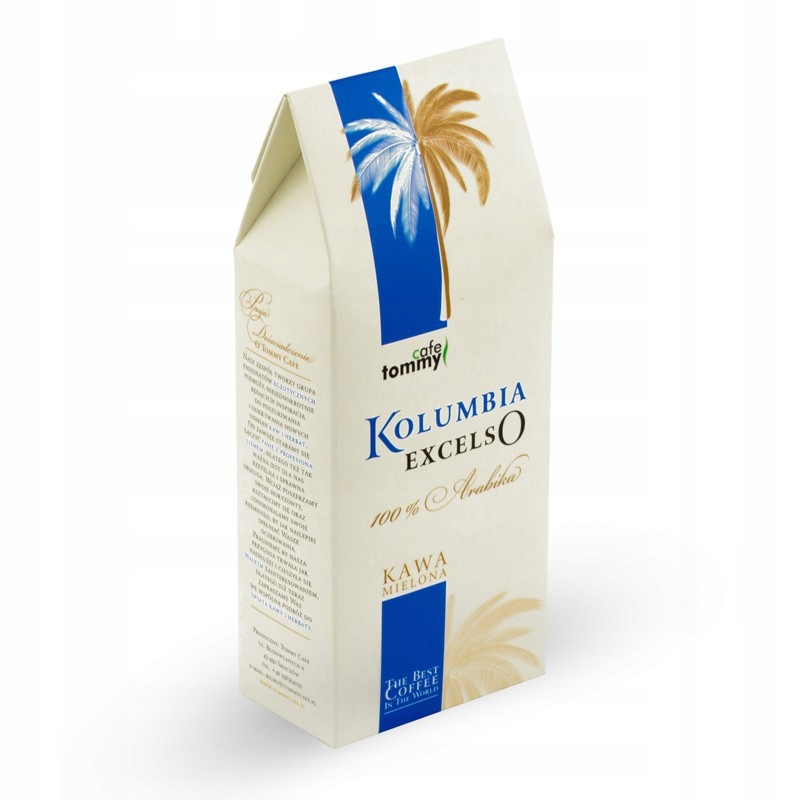 Káva mletá - Mleté kávy 100% arabčina Colombia Excelsso 200g
