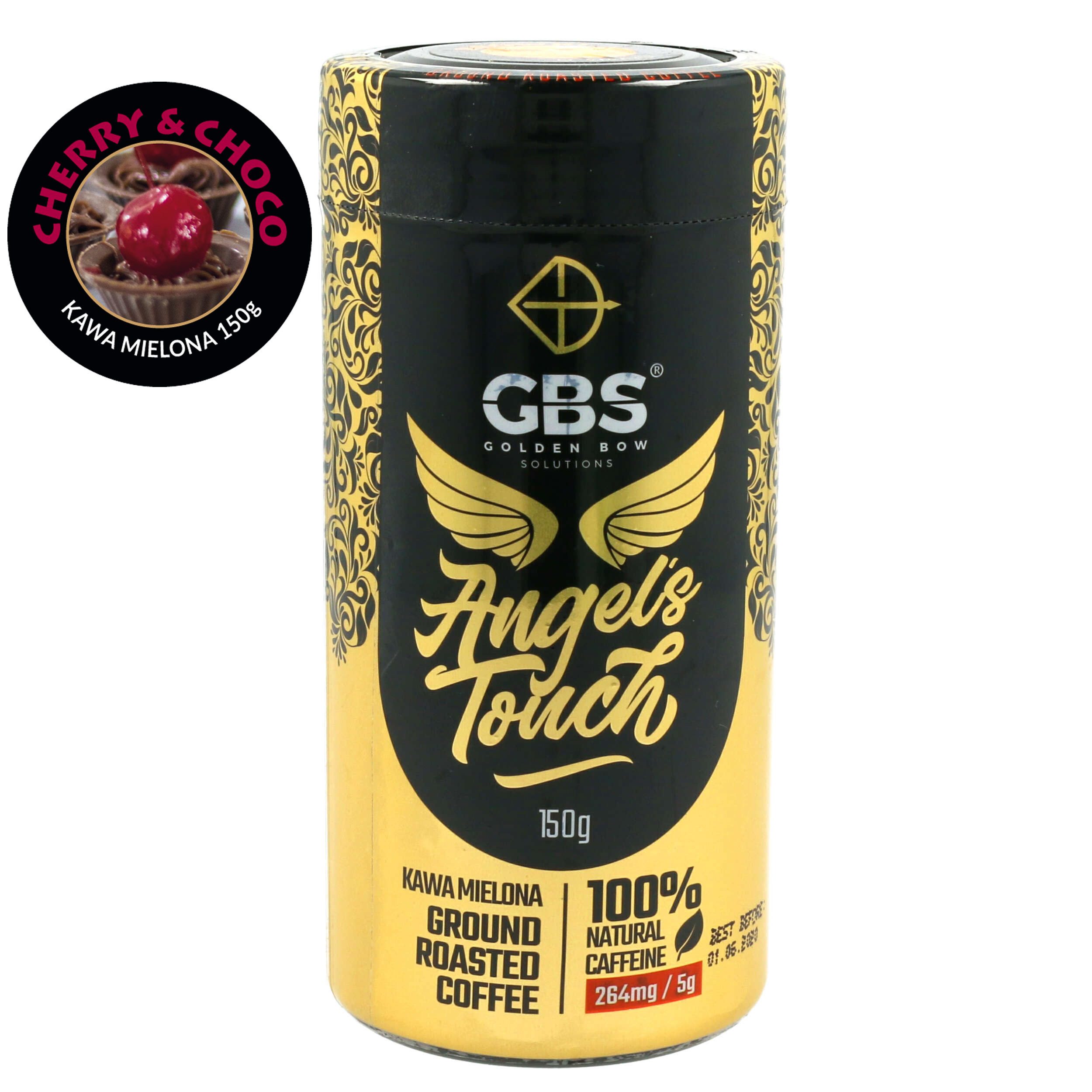 Káva mletá - Káva Mielona Angels 'Touch GBS - čokoláda -