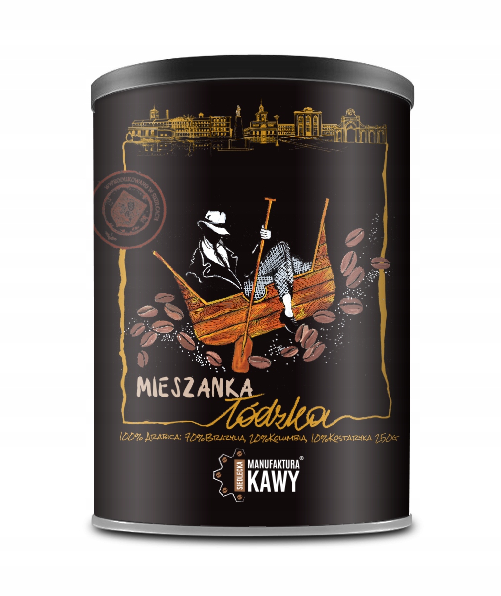 Káva mletá - Mleté kávy Lodz 250g Siedlce Manufaktura
