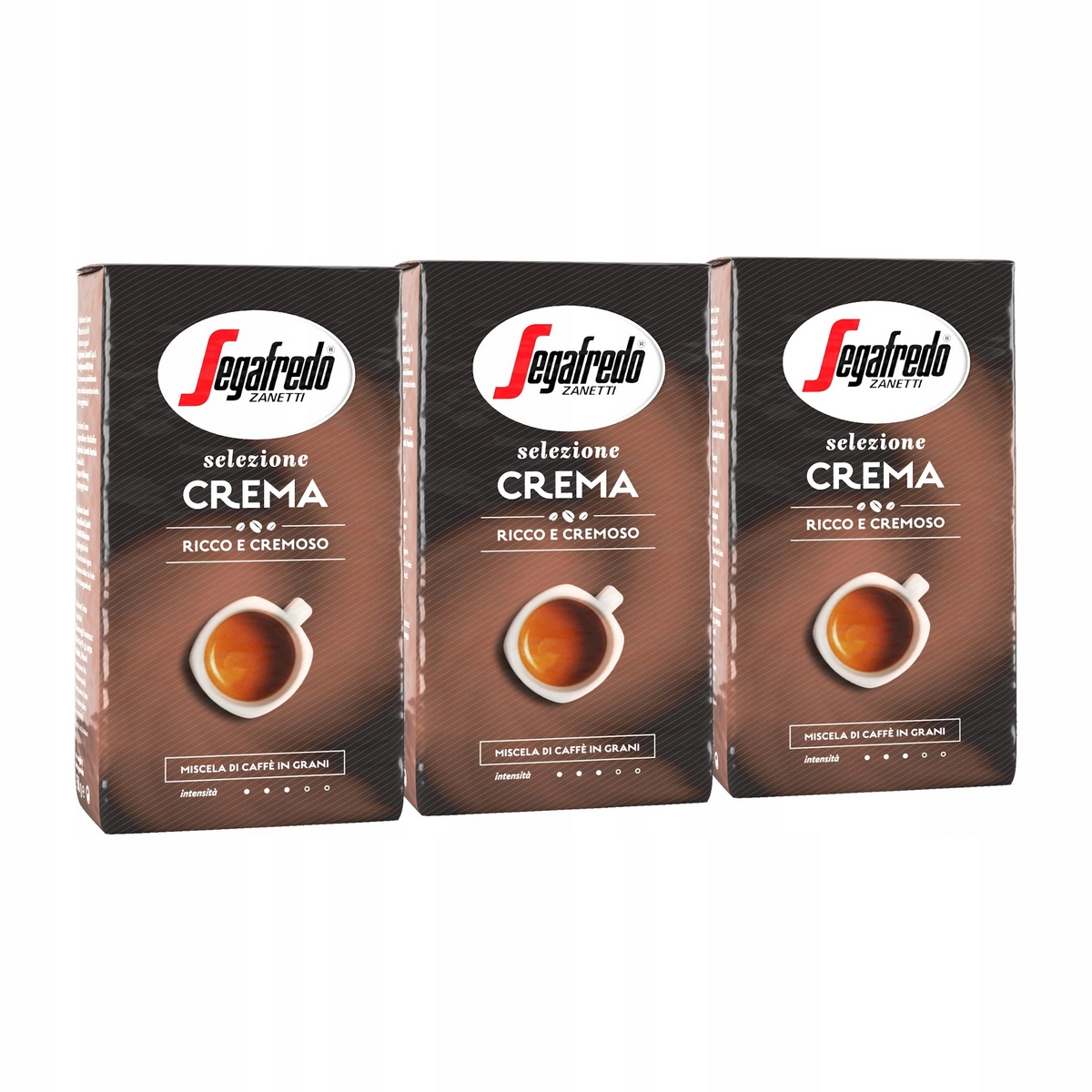 Káva mletá - Mletá káva Segafredo Selezione Crema 3 x 250g