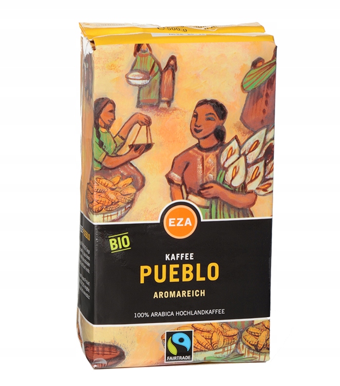 Káva mletá - Organická káva PUEBLO MIELONA 500G Fairtrade