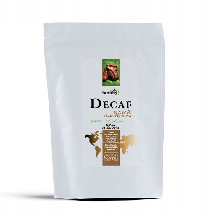 Káva bez kofeínu - Balenie kávy 100% Arabica 250g Mielona