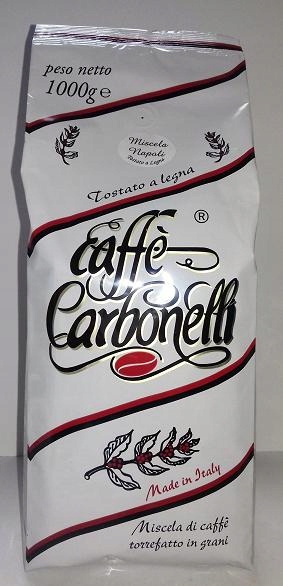 Zrnková káva - Pečená káva Oak Carbonelli Napoli 70% Arabica 1kg