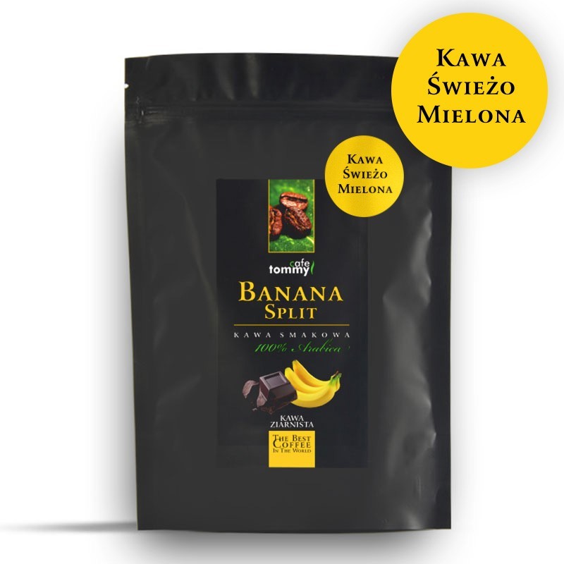 Káva mletá - Aromatizovaná káva Banana Split 250g, mletá