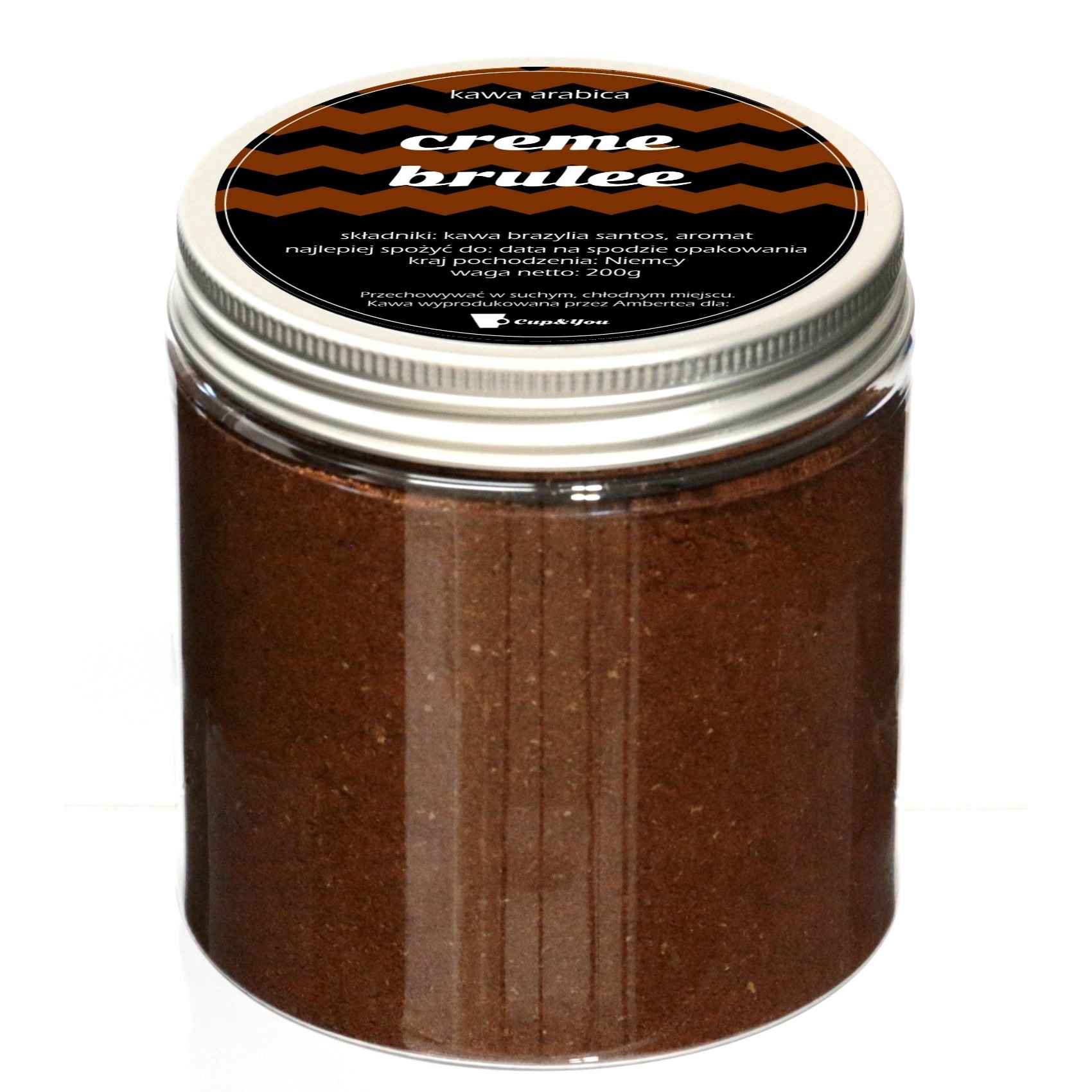 Káva mletá - Chate Coffee Cremee Brulee Mielona 200g