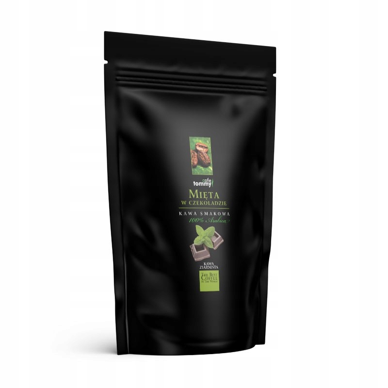 Zrnková káva - Chuť kávovej mäty v čokoláde 250g
