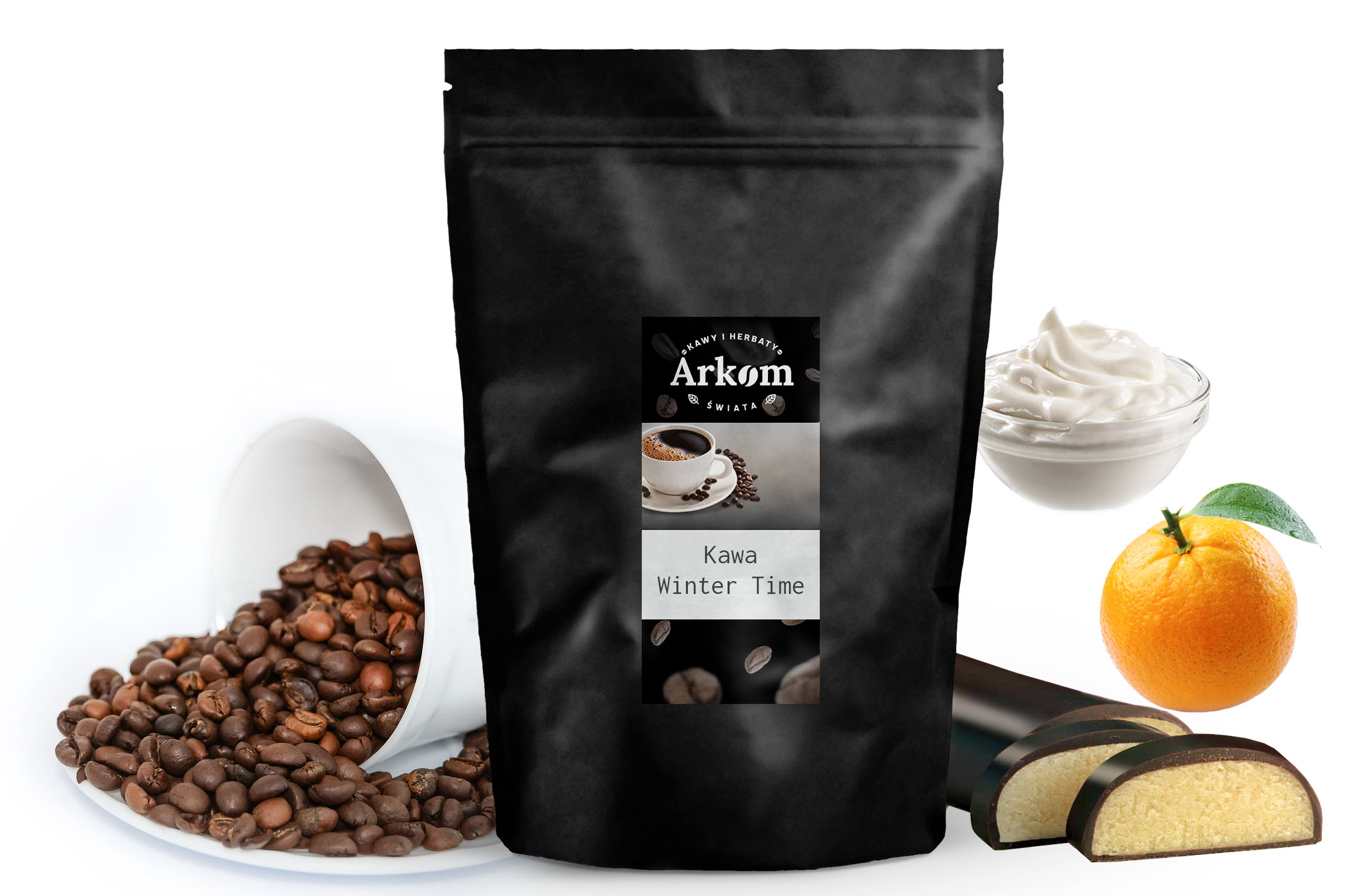 Zrnková káva - Chuť káva - zimný čas 500g