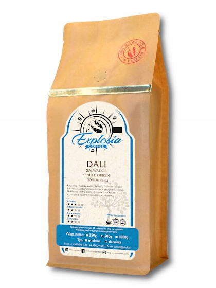 Zrnková káva - Čerstvo pražená káva z El Salvador - DALI - 500g