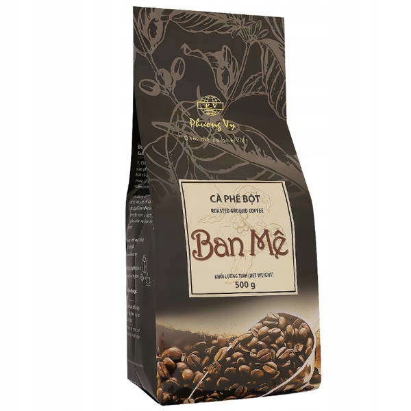 Káva mletá - Káva Vietnamská Ban Me (Mielona, Robusta, 500g)