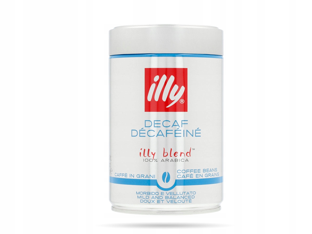 Káva bez kofeínu - Zrnitá káva 250g espresso decffeinato illy