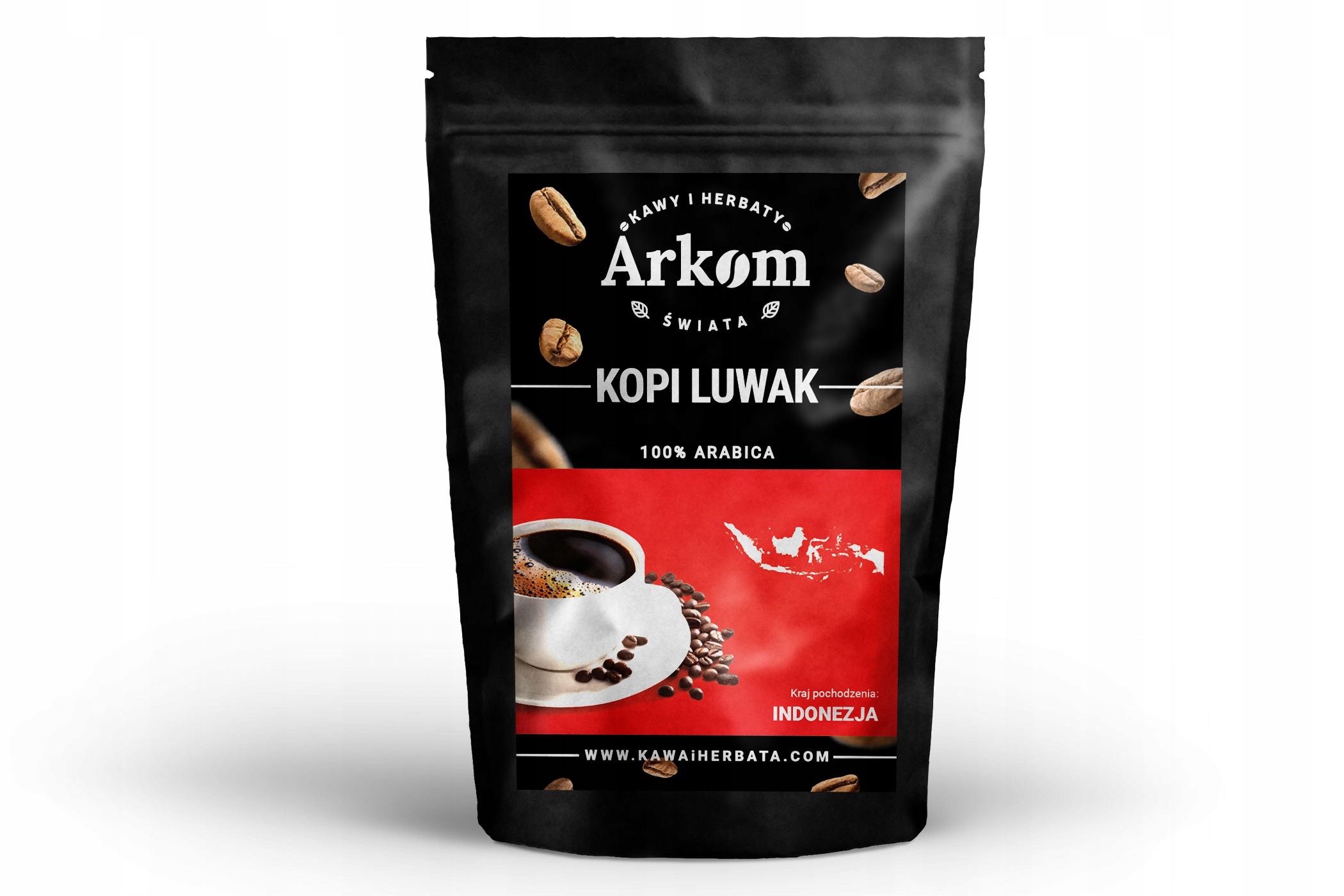 Zrnková káva - Káva Beans Arabica Copy Luwak 50g