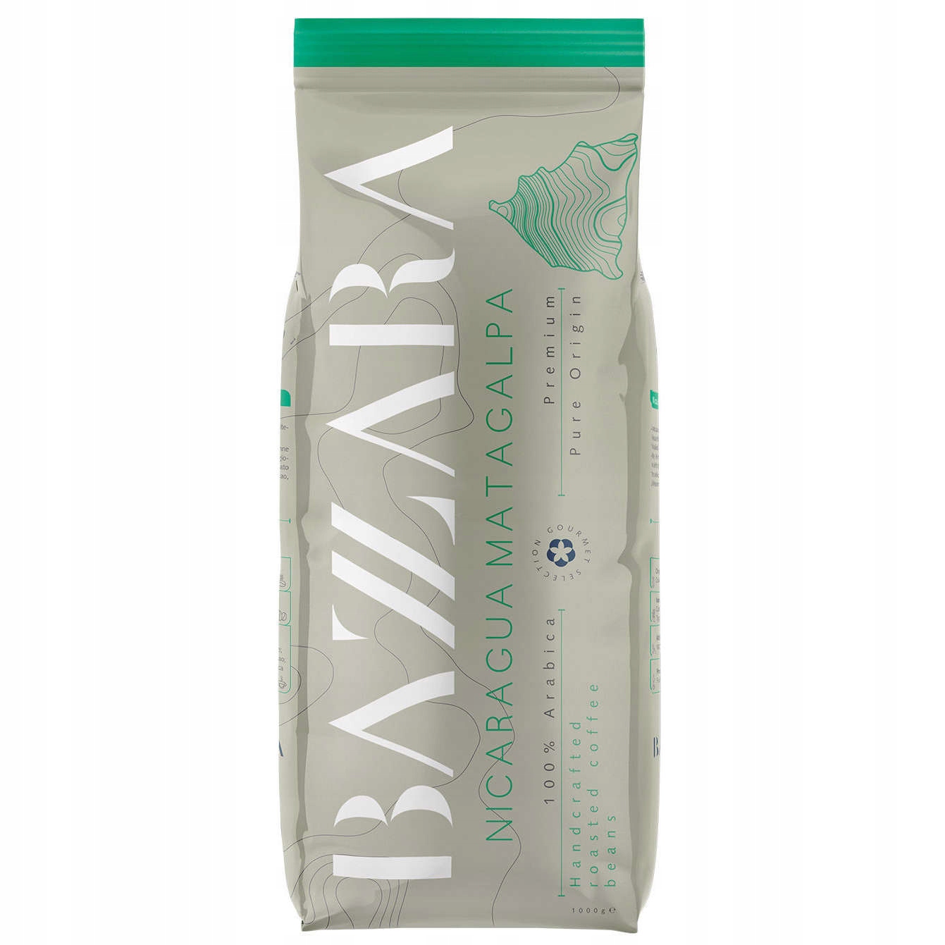 Zrnková káva - Káva Beans Bazzara Nikaragua Matagalpa 1kg