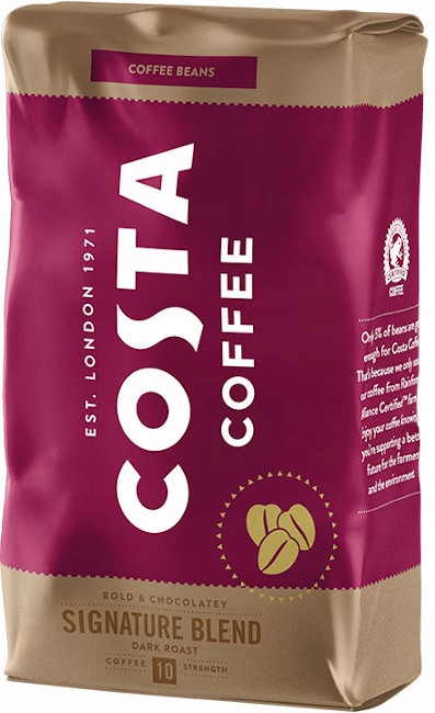 Zrnková káva - Costa Costa Coffee Signature Dark 1KG