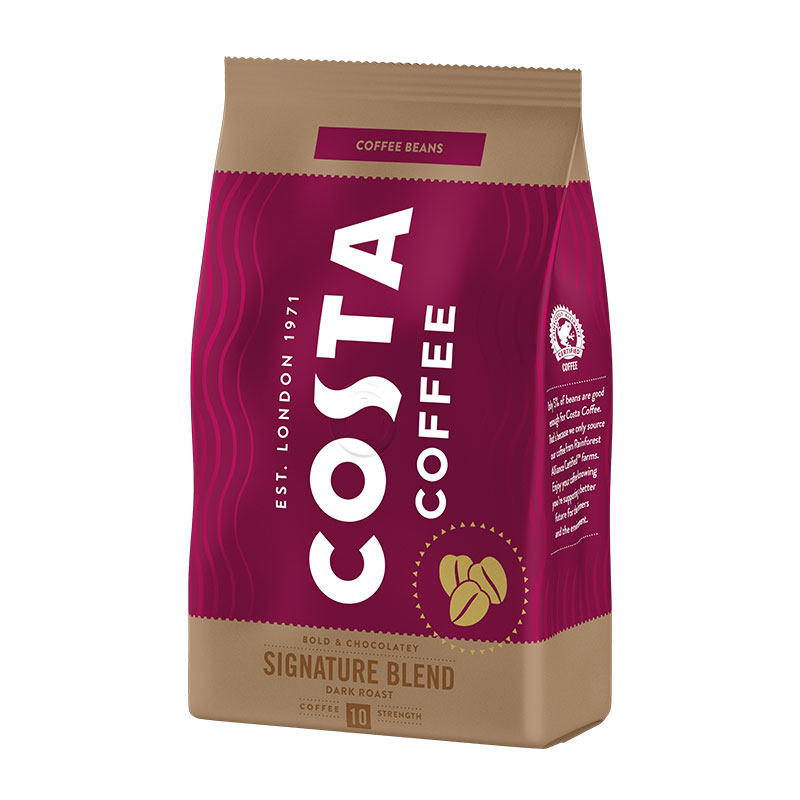 Zrnková káva - Cenové náklady Corofee Signature Dark 500g