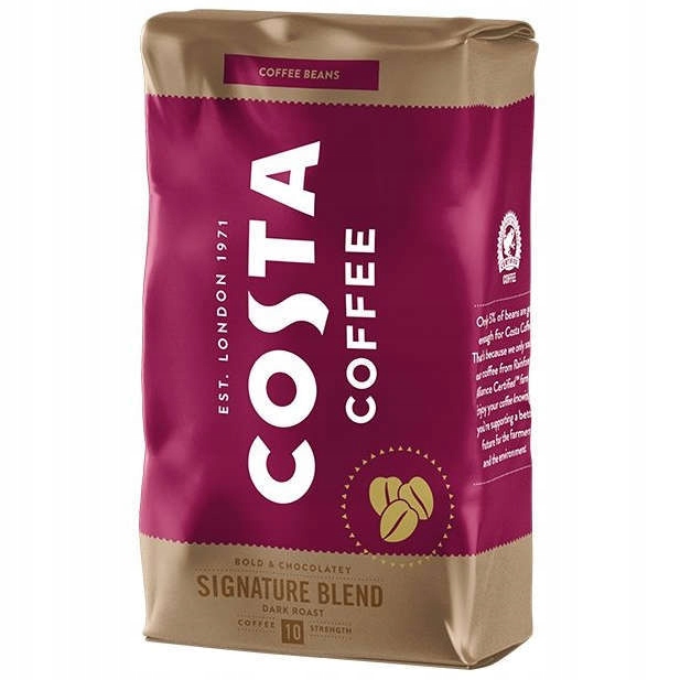 Zrnková káva - Costa Signature Blend Tmavé kávové zrná 1kg