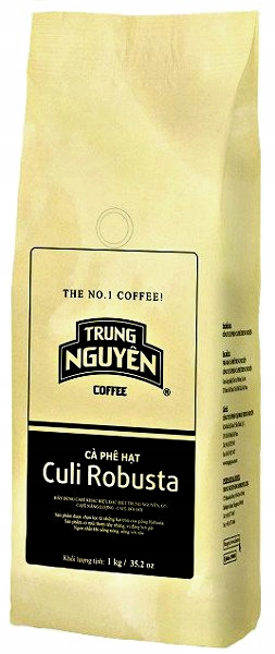 Zrnková káva - Culi culi culi robusta 1kg - Trung nguyen