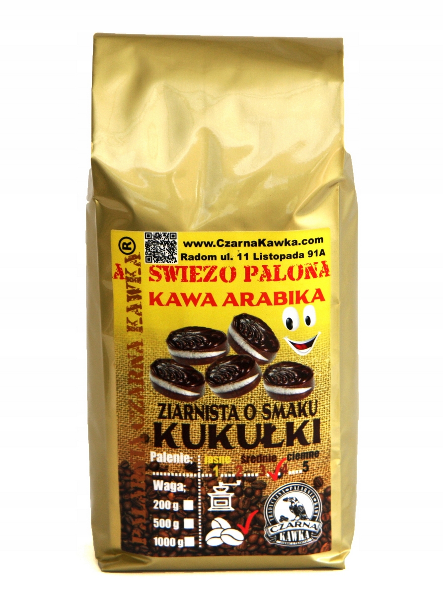 Zrnková káva - Káva zrnitý kukučok čerstvo pečené 1kg nové