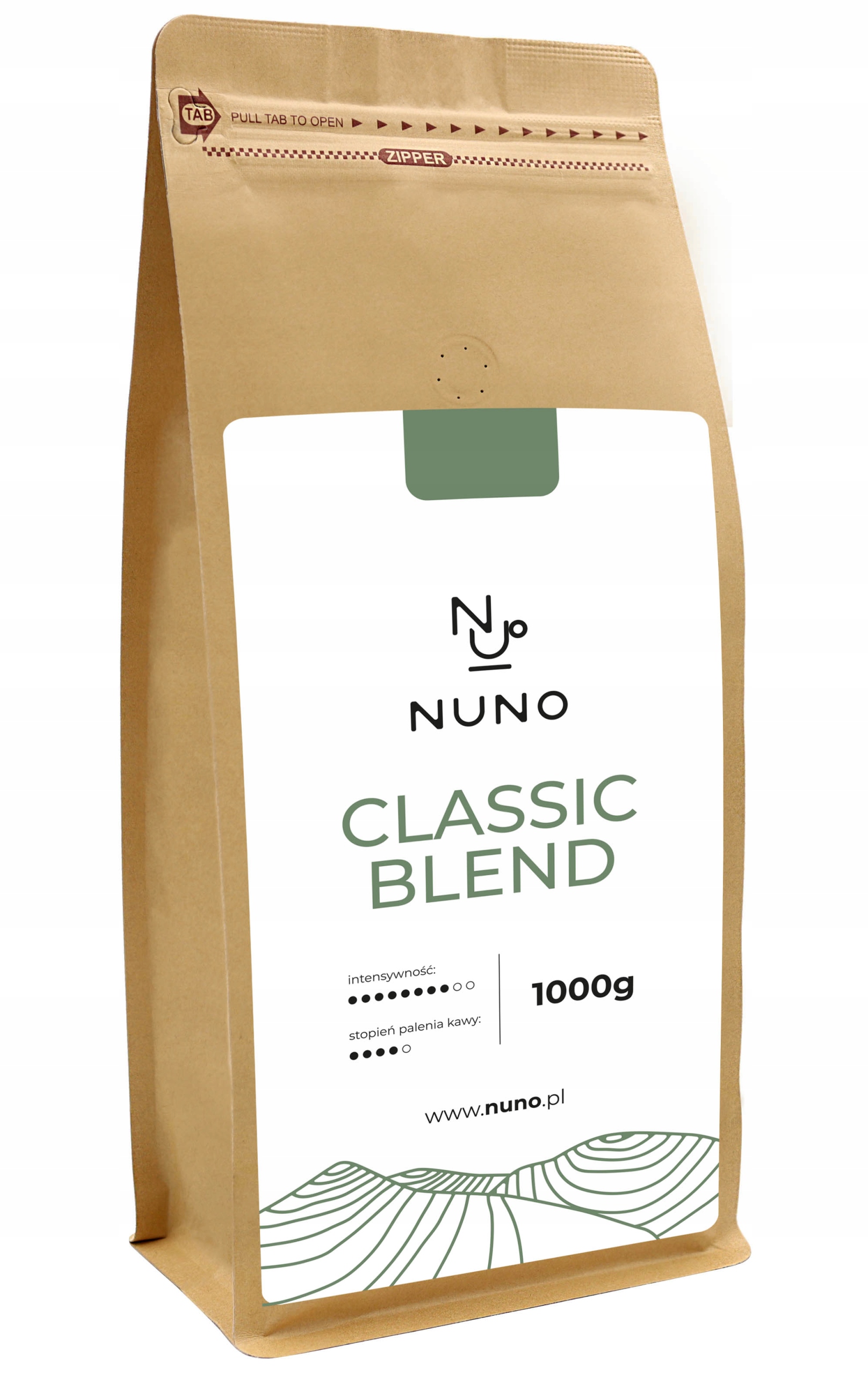 Zrnková káva - Káva Beans Nuno Classic Blend 1KG Fresh 72h !!