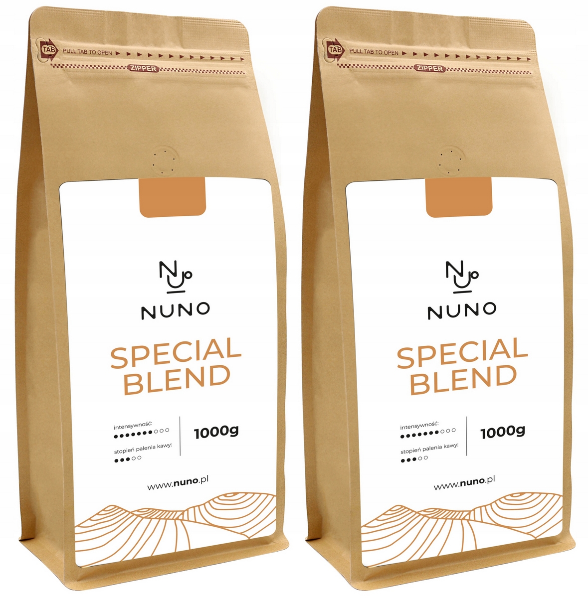 Zrnková káva - Káva Beans Nuno Špeciálna zmes 2kg Fresh 72h