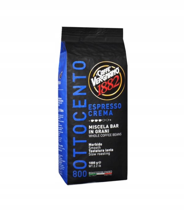 Zrnková káva - Káva GRANNER VERGNANO 800 OTTOCEENTO CREAMA 1KG